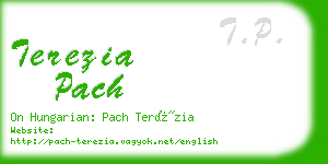 terezia pach business card